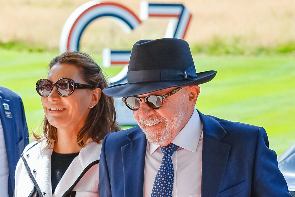 pr.lula reunido com presi. da confederação suíça, guy parmelin (franÇa).