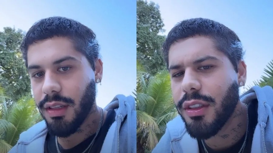  O cantor ironizou a dúvida de uma internauta e disse que agora é gay por hobby
