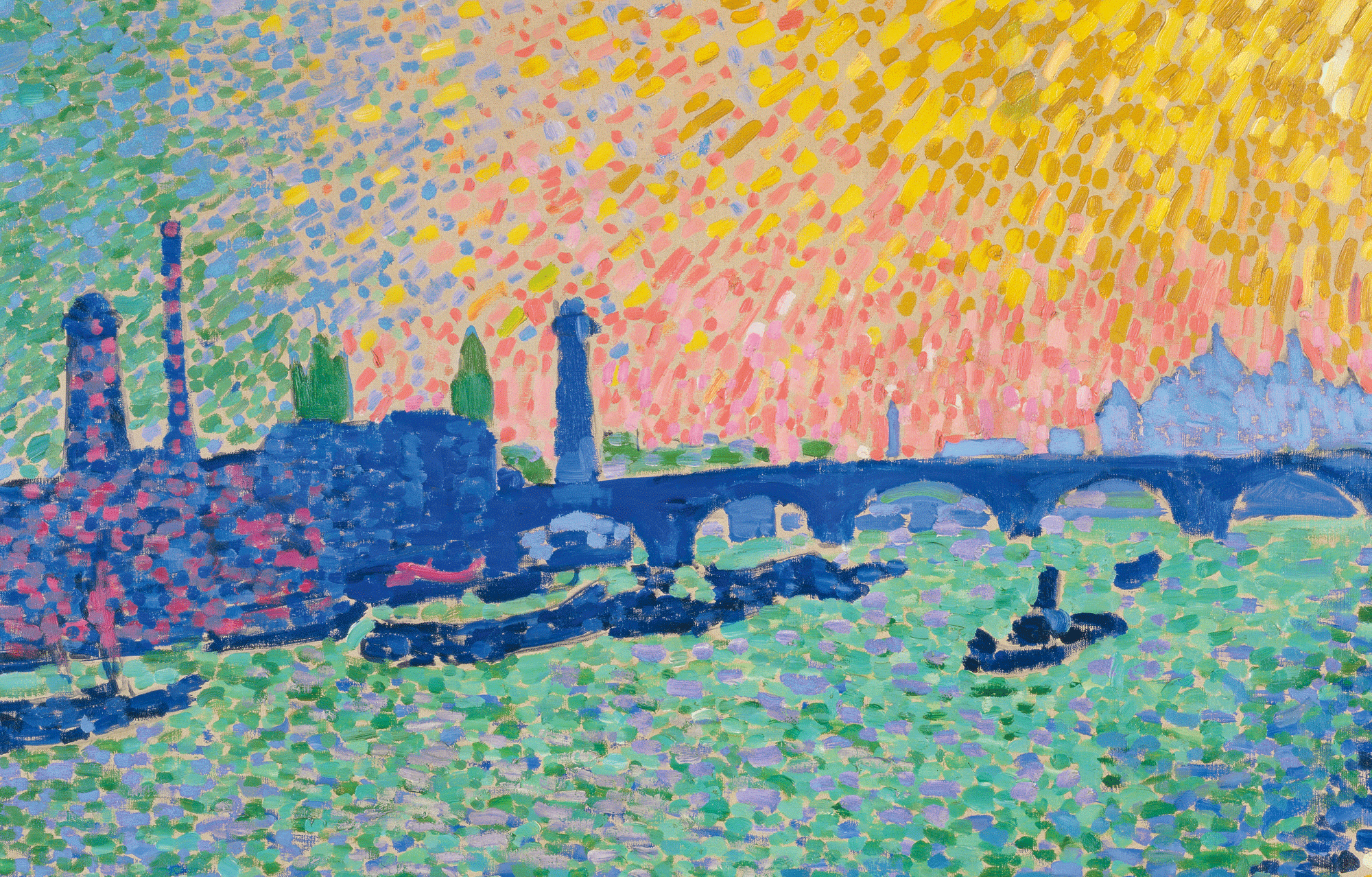 obra a ponte de waterloo de andré derain