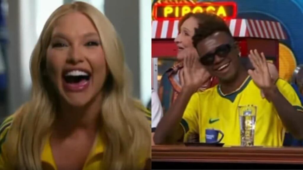 Luciano Huck colocou Vini Jr no assunto e deixou Virginia em saia justa ao vivo