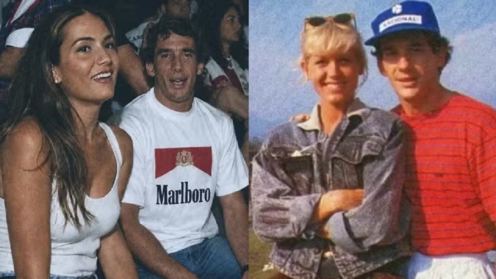 Luiza Brunet publicou uma foto rara ao lado de Ayrton Senna nas redes sociais