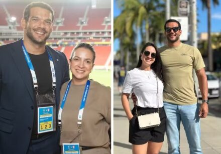Natália Xaud é casada com Samir Xaud desde 15 de julho de 2005