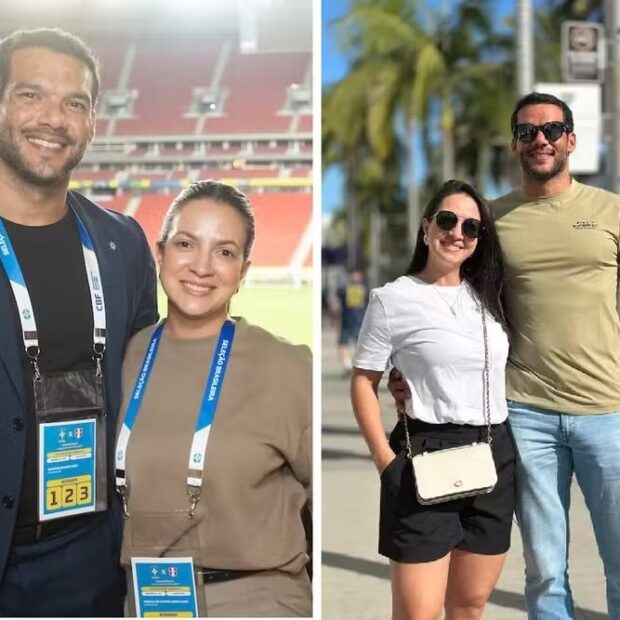 Natália Xaud é casada com Samir Xaud desde 15 de julho de 2005