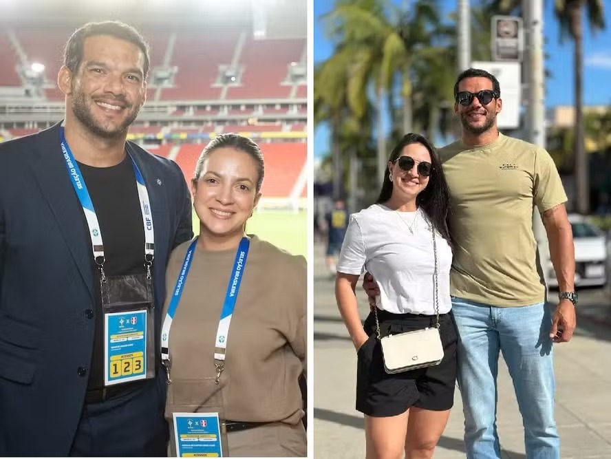 Natália Xaud é casada com Samir Xaud desde 15 de julho de 2005