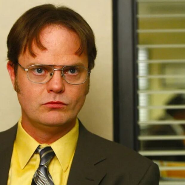 rainn wilson dwight schrute the office foto reproducao cbs 1