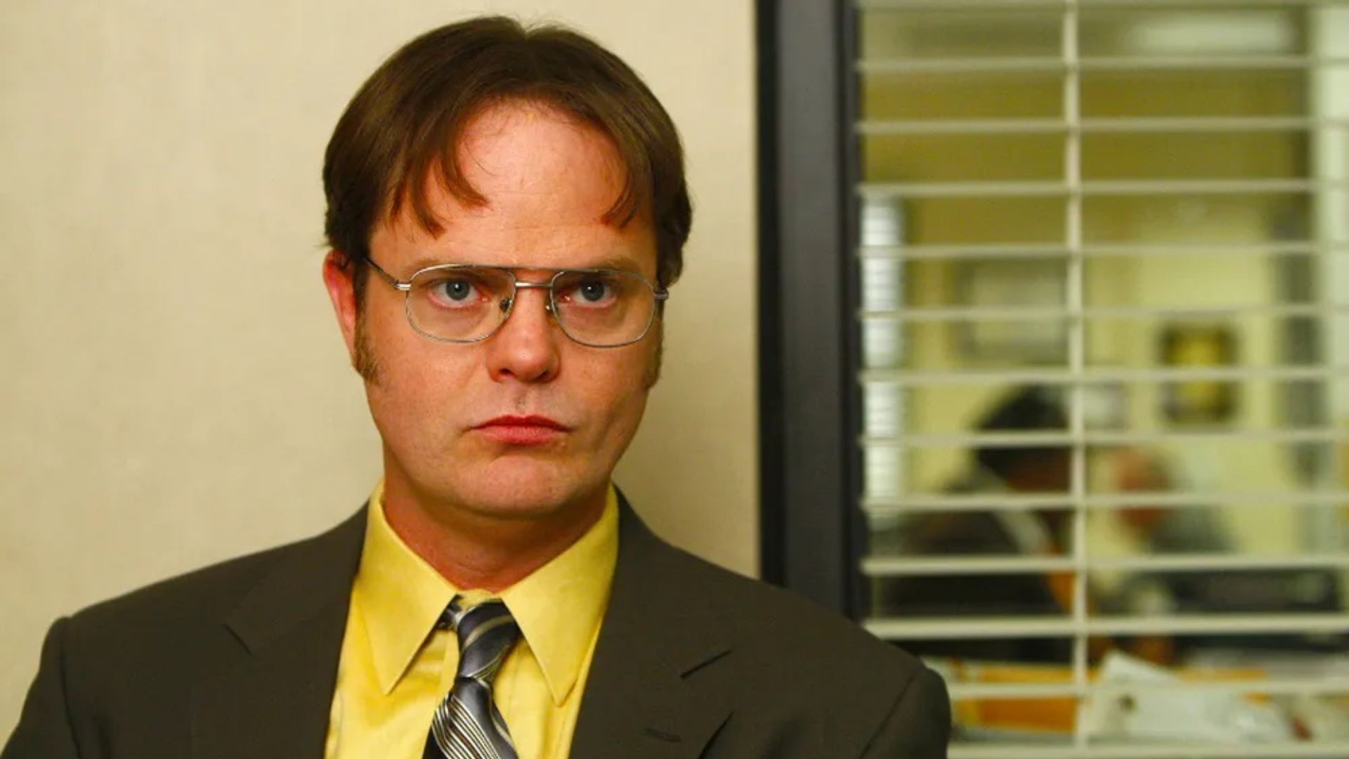 rainn wilson dwight schrute the office foto reproducao cbs 1