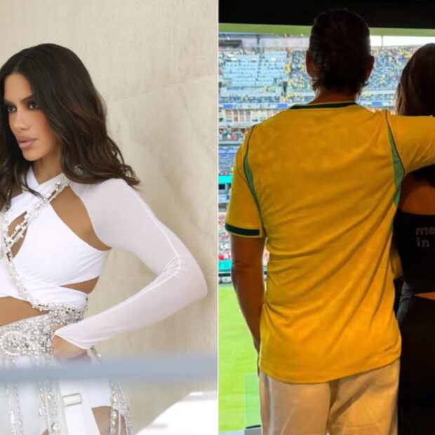 Quem é o bilionário que apareceu abraçado com Anitta na estreia do Brasil na Copa do Mundo? O nome dele já virou assunto nas redes.