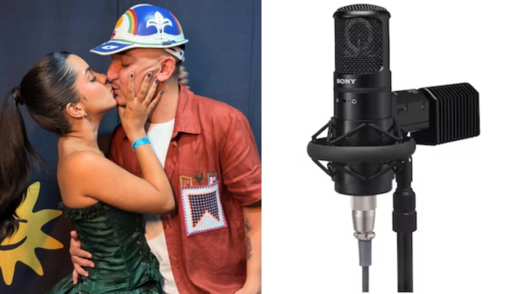 O modelo Sony C-800G é considerado um dos mais desejados por artistas e produtores musicais