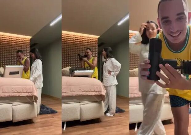 Ary Mirelle presenteou João Gomes com um microfone avaliado em quase R$ 300 mil