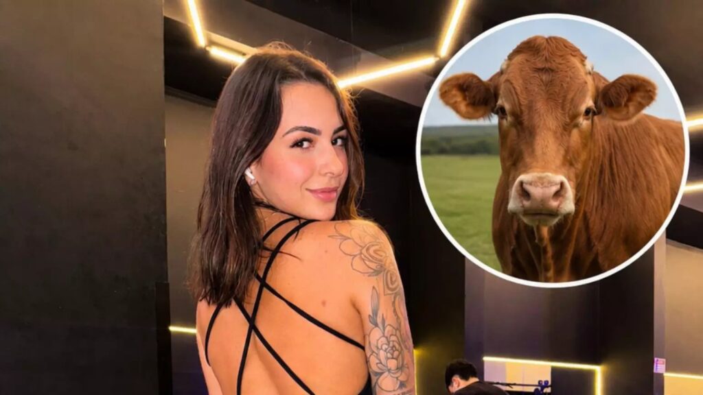 A influenciadora afirmou que mistura o produto em shakes pós-treino