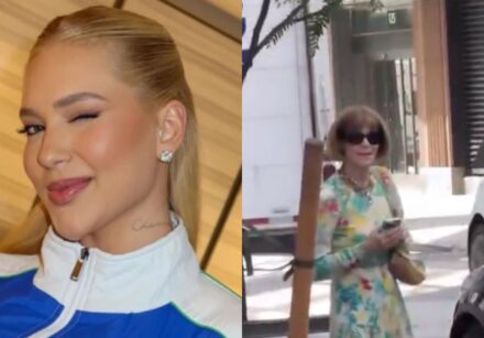 Virginia Fonseca encontrou Anna Wintour em Nova York, mas acabou viralizando por um detalhe inesperado.