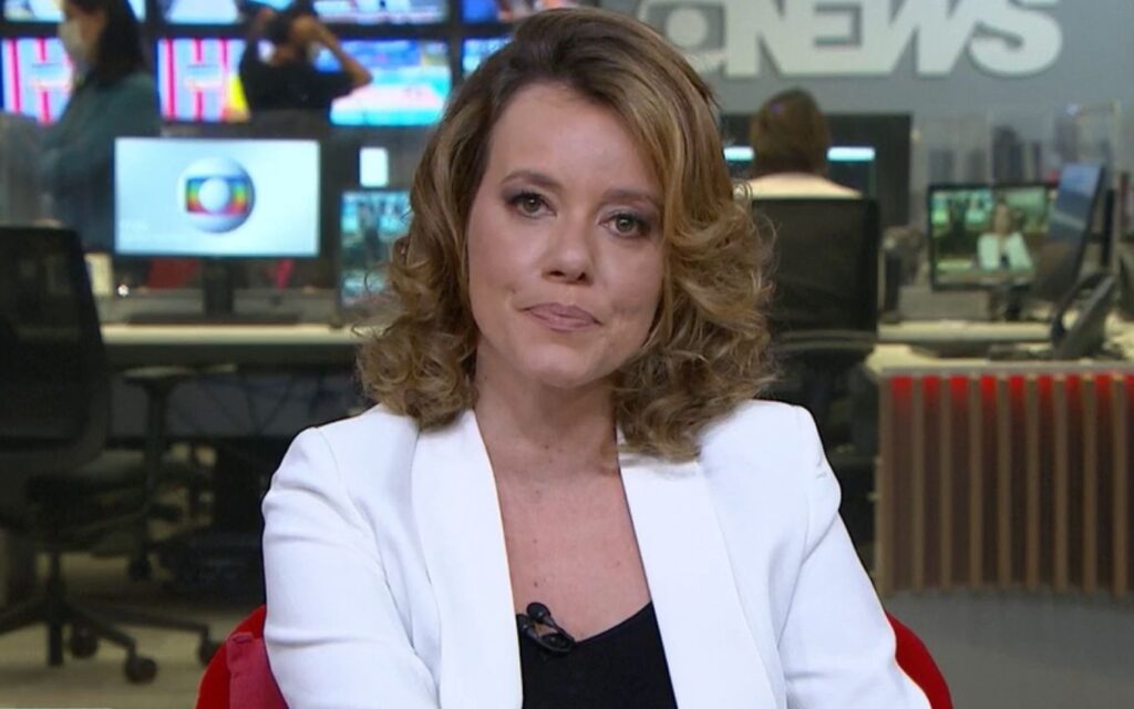 A jornalista ironizou o comentarista com a frase “você que é muito inteligente”