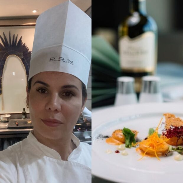 A chef brasileira Cândida Batista respondeu à crítica mais comum da alta gastronomia: “paguei caro e saí com fome”
