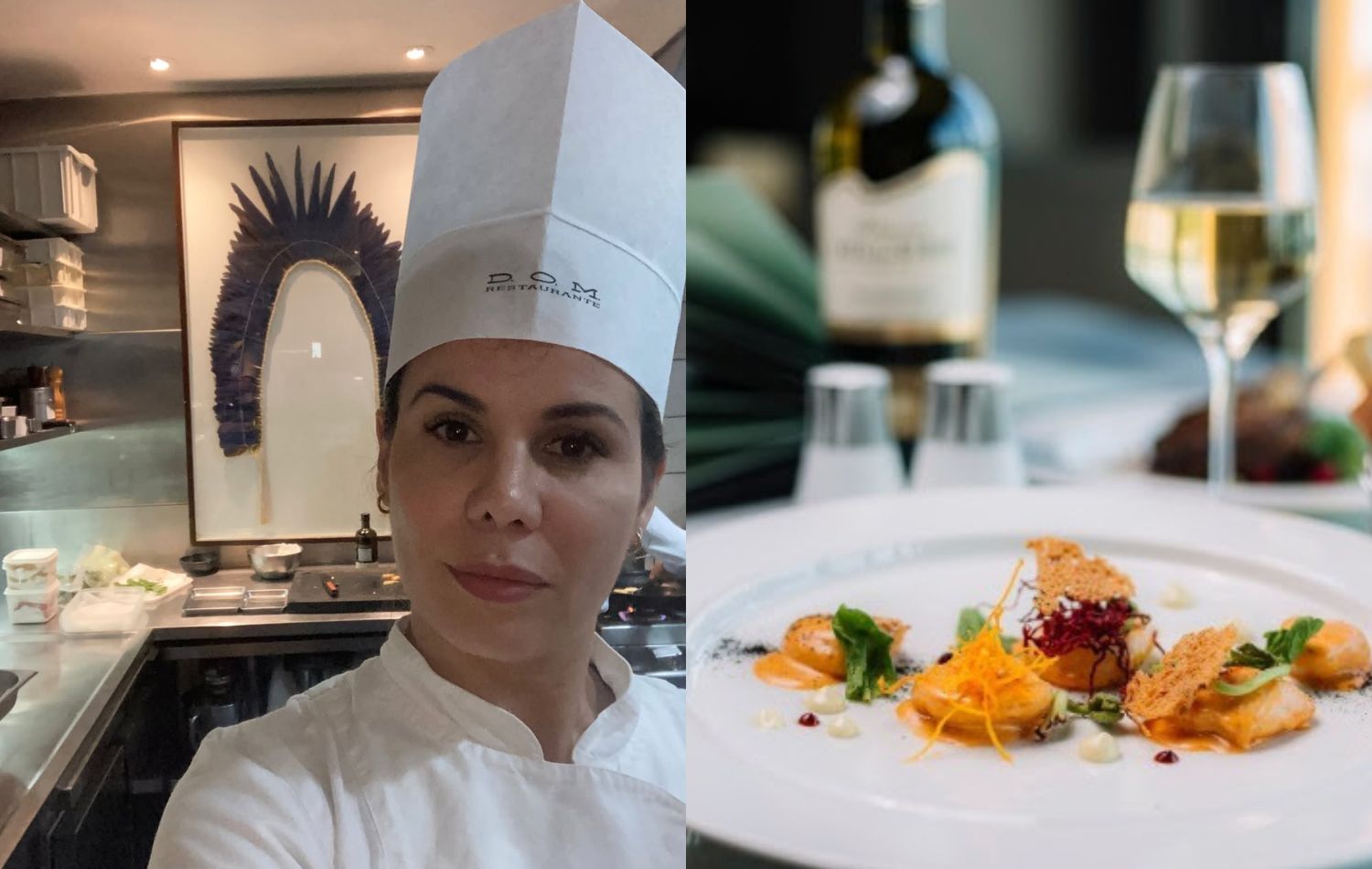 A chef brasileira Cândida Batista respondeu à crítica mais comum da alta gastronomia: “paguei caro e saí com fome”