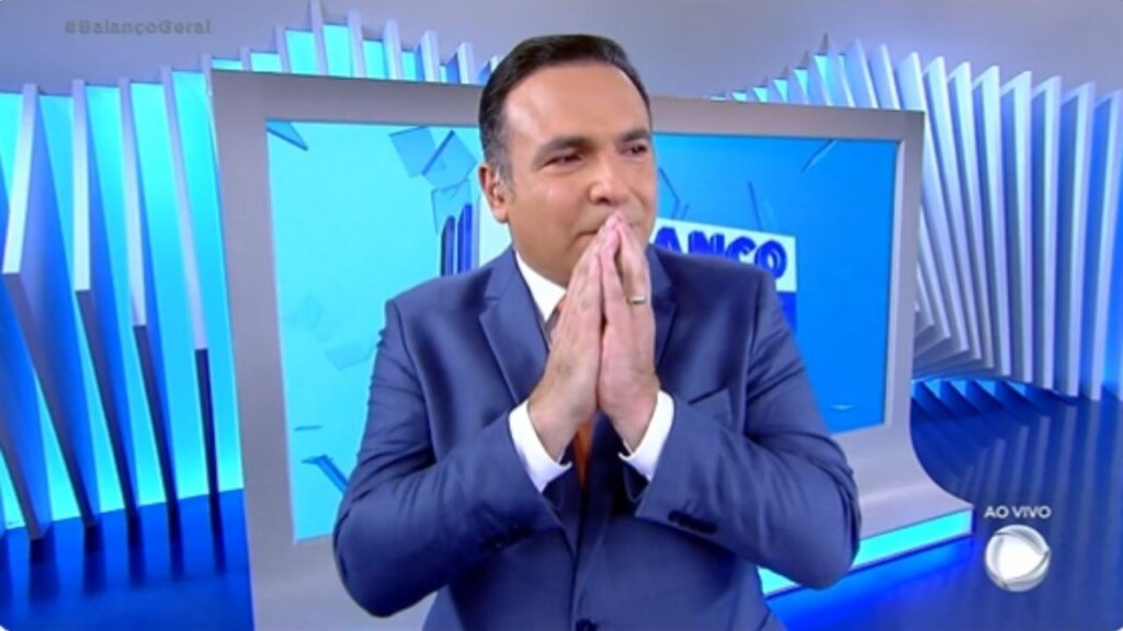 Reinaldo Gottino reagiu assustado ao ver o colega se desequilibrar na mata