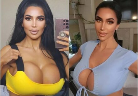 Ashten G ficou conhecida nas redes pela semelhança com Kim Kardashian