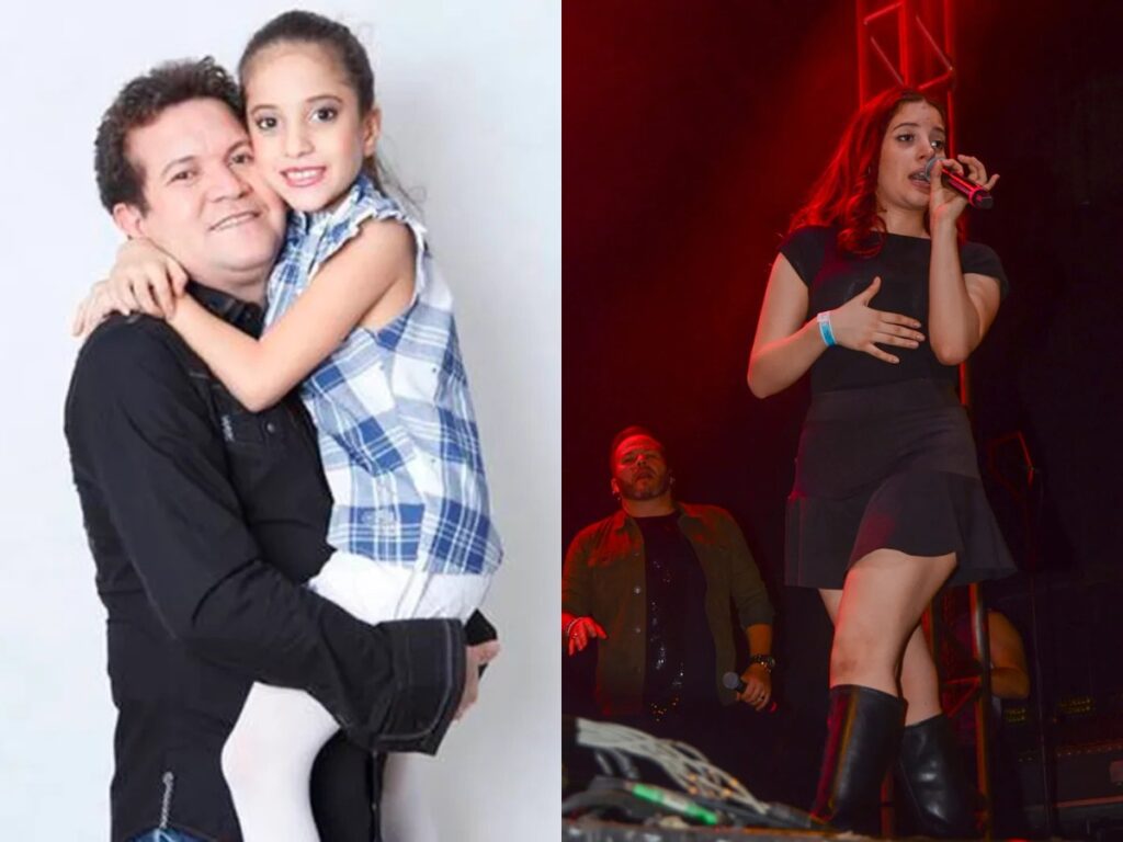 Ximbinha afirmou que dividir o palco com a filha é um presente que vai guardar no coração