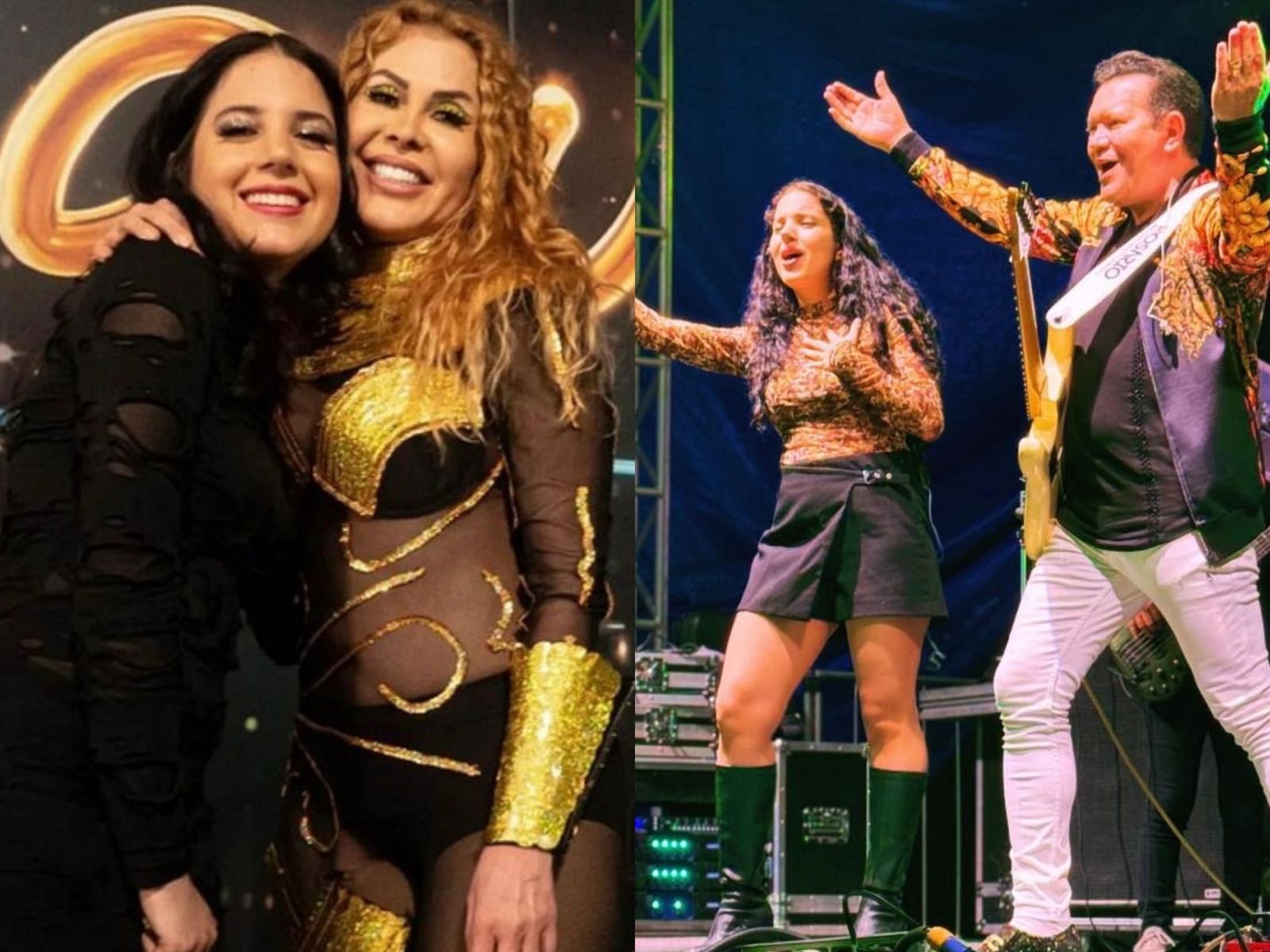 Yasmin Mendes estreou como integrante da Ximbinha & Banda em show no Pará
