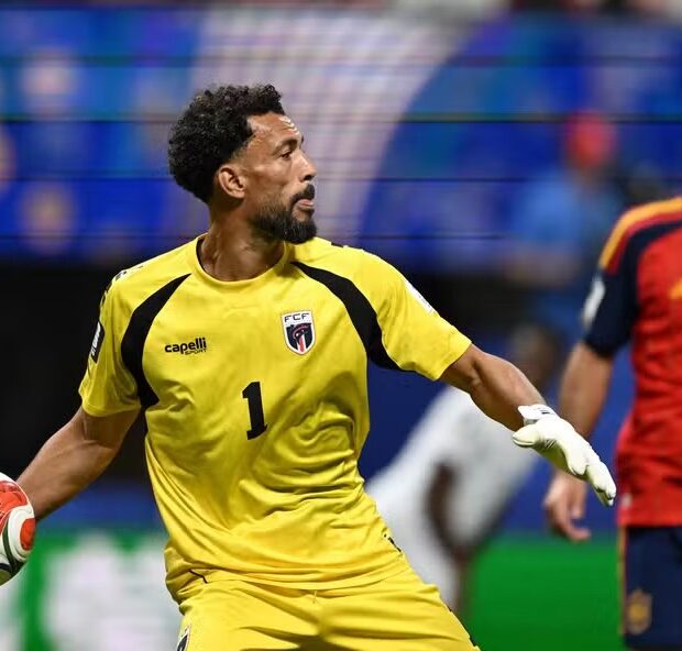 115282956 cape verdes goalkeeper 01 vozinha throws the ball during the 2026 world cup group h foot