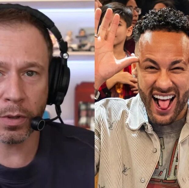 Tiago Leifert voltou a defender Neymar em live no YouTube
