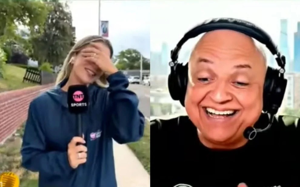 André Henning se surpreendeu com a cena e brincou sobre “autópsia” do animal