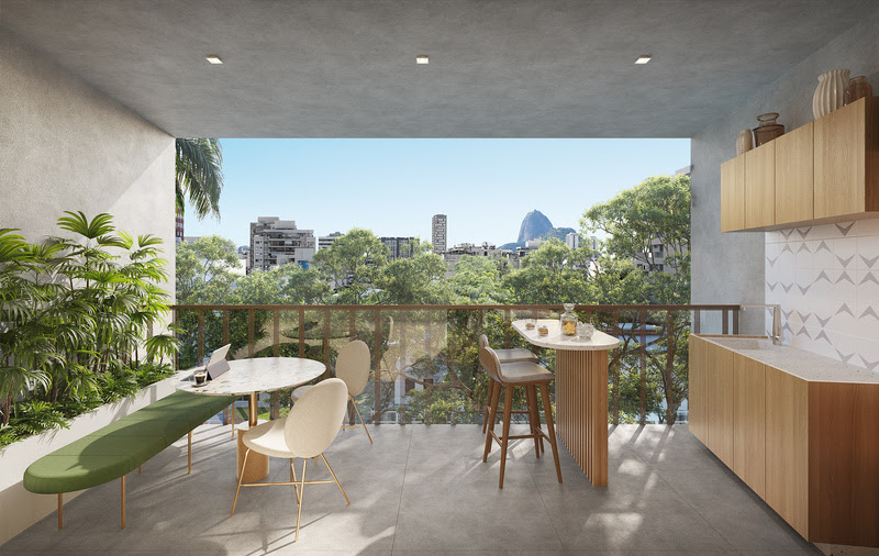 Vista de um dos imóveis do First Life Friendly - Divulgação/Fator Realty