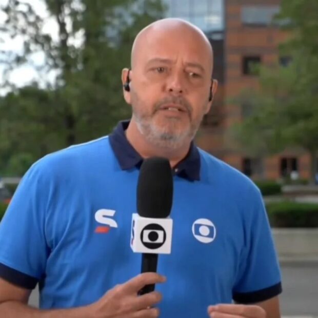 Um momento de preocupação marcou a participação de Alex Escobar ao vivo durante a cobertura da Copa do Mundo. O jornalista passou mal enquanto falava diretamente dos Estados Unidos.