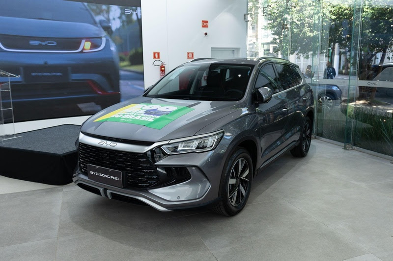 BYD Song Pro GL é o modelo de número 300 mil emplacado pela greentech no Brasil