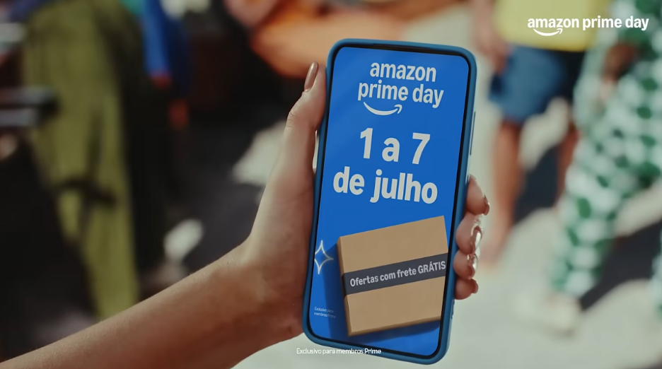 Tatá Werneck foi escolhida pela Amazon para estrelar a maior edição do Prime Day já realizada no Brasil.