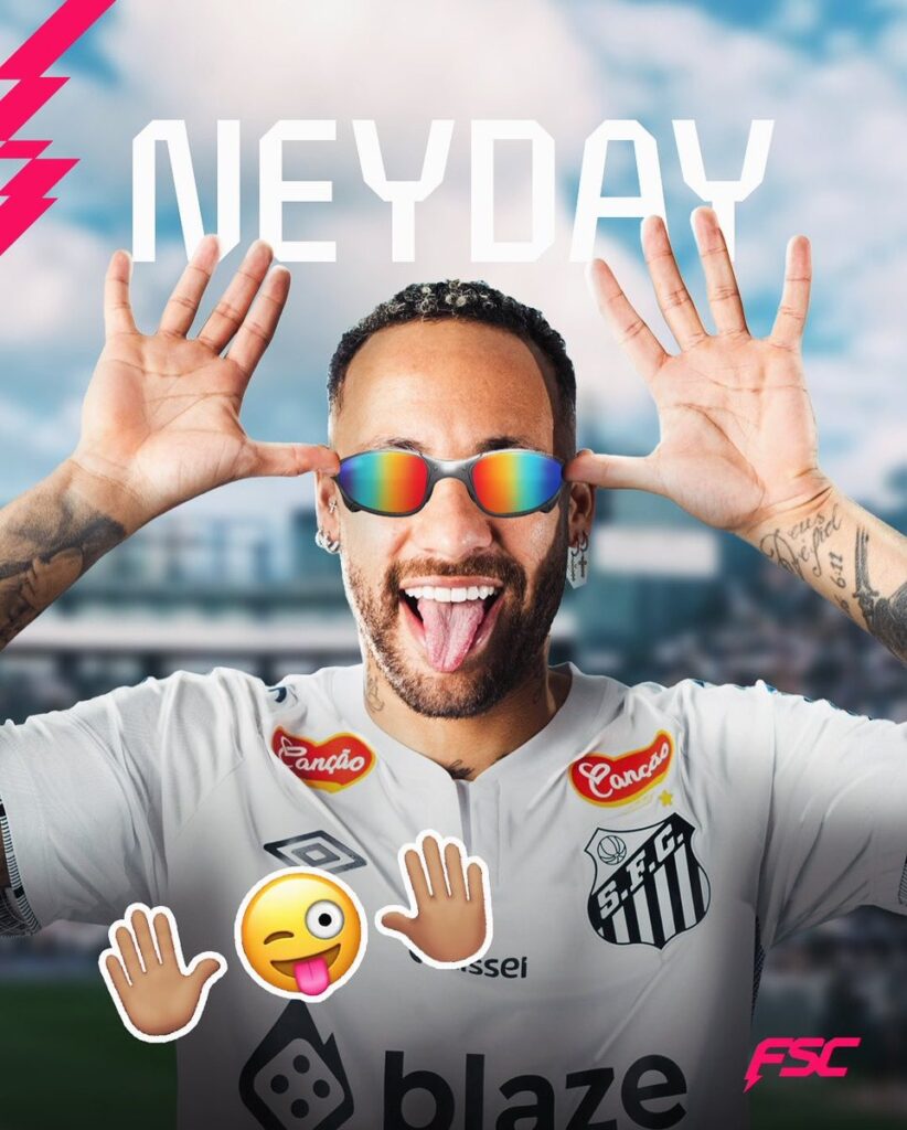Torcedores ressuscitaram o “NeyDay” diante da possibilidade de estreia do craque