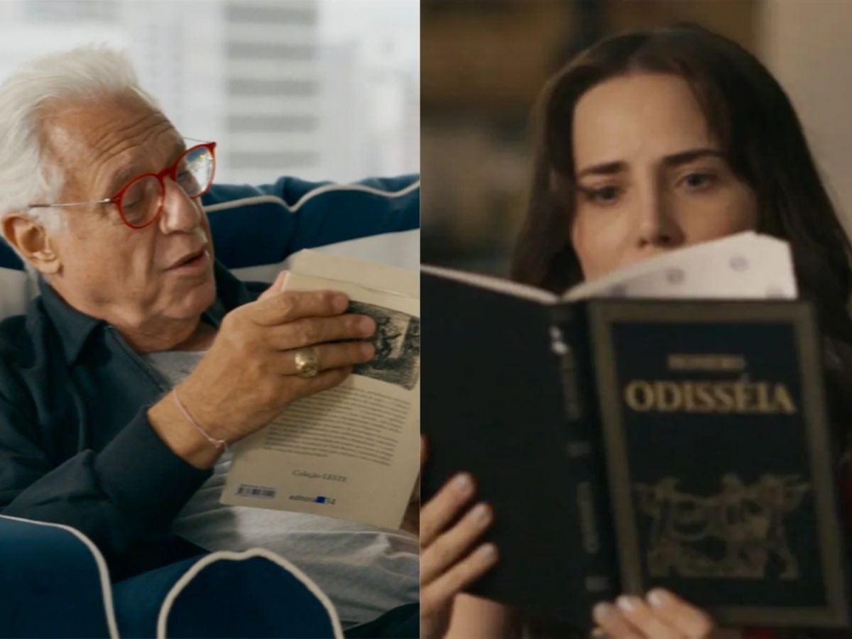 Livros espalhados pelos cenários de “Quem Ama Cuida” escondem pistas sobre o assassinato de Arthur Brandão