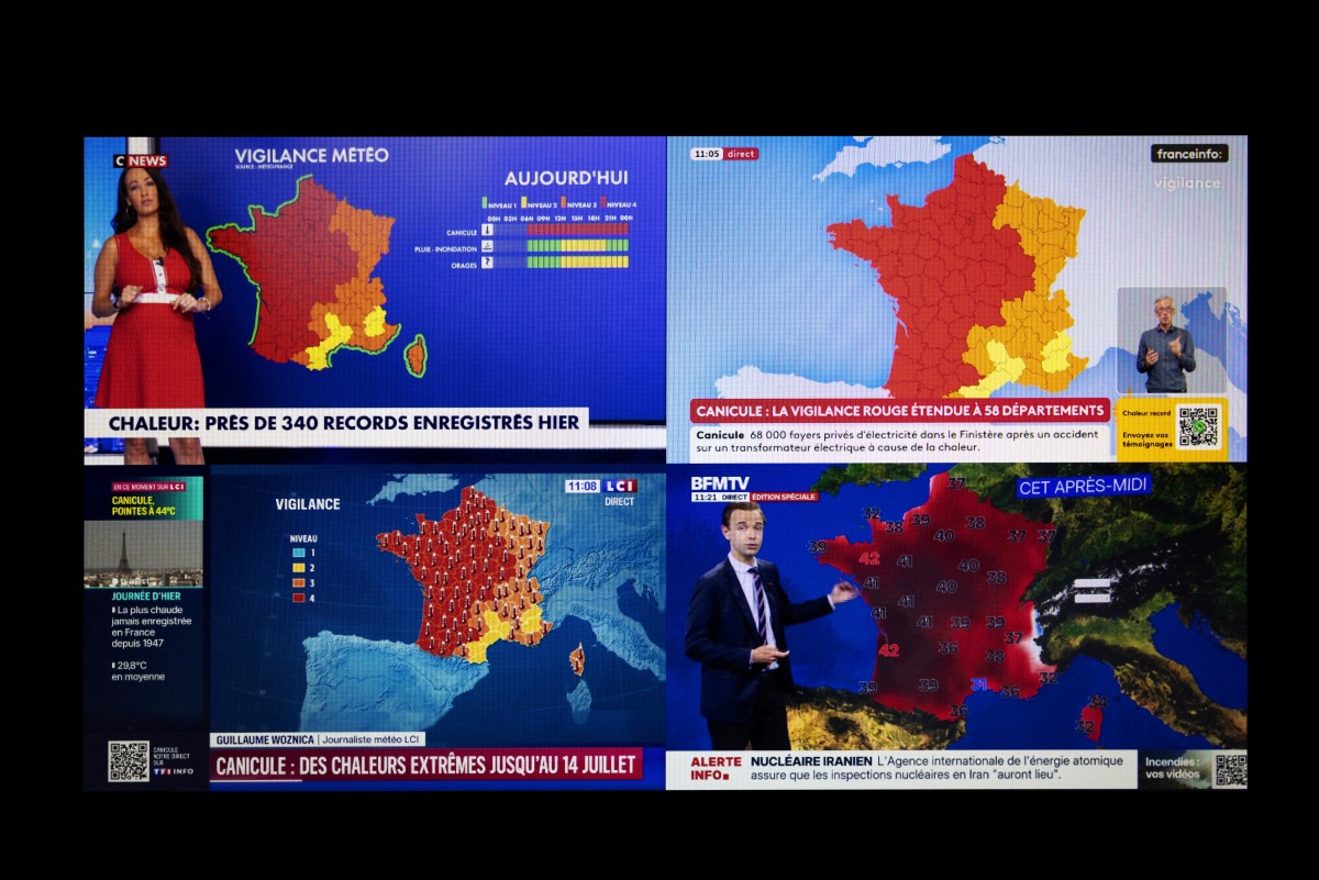 france weather climate heat environment