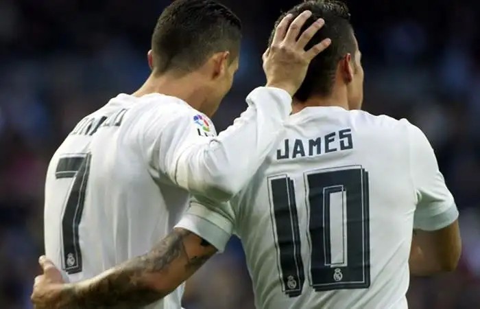 cristiano ronaldo extrana a james rodriguez y lo menciona tras la derrota 578839