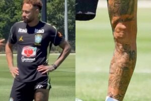 Neymar virou “joelho de paçoca” durante comentário na CNN Brasil