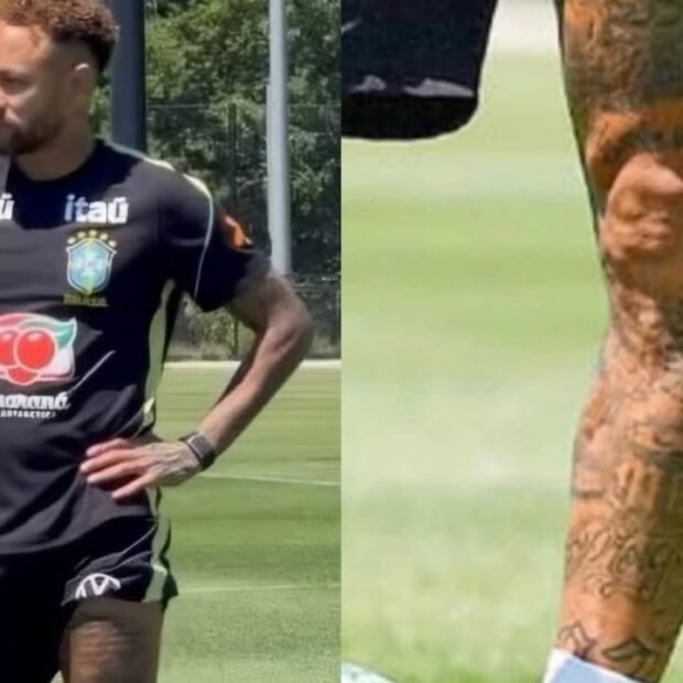 Neymar virou “joelho de paçoca” durante comentário na CNN Brasil
