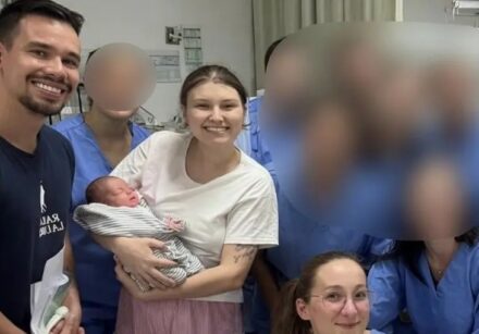 Diulia já conhecia Isabel e atendeu Arthur, filho do casal, durante internação na UTI neonatal