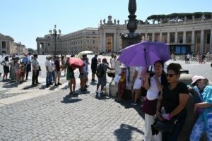 vatican heatwave religion pope angelus