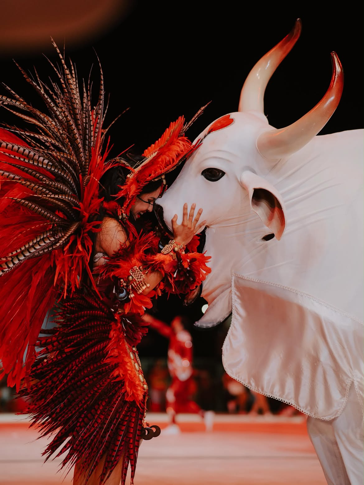 As luzes do Bumbódromo se apagam para um ciclo inesquecível. Isabelle Nogueira deixa o posto de Cunhã-Poranga, mas segue como uma das maiores representantes da cultura de Parintins e da Amazônia.