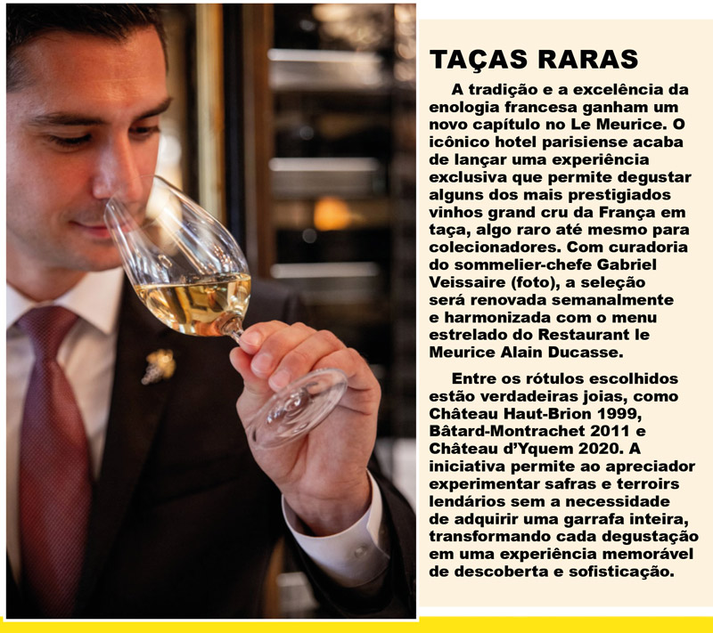 sommelier chefe gabriel veissaire