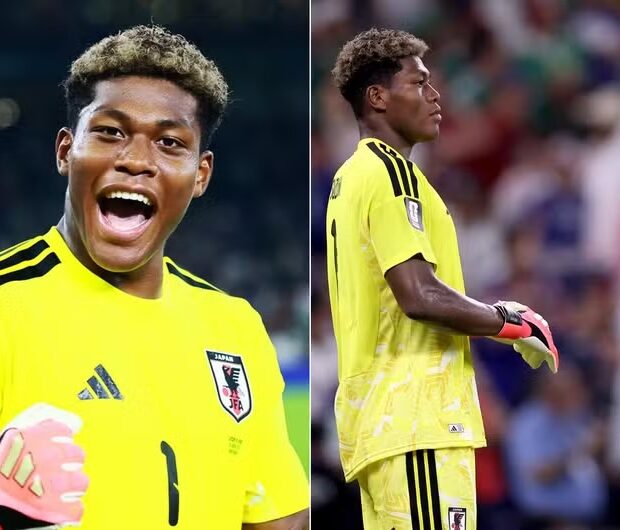 Titular do Japão contra o Brasil, Zion Suzuki fez história como o primeiro goleiro negro da seleção japonesa em uma Copa do Mundo.