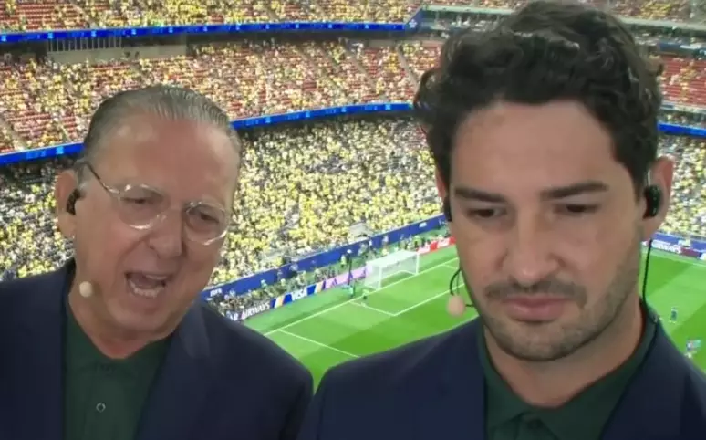 A discussão entre Alexandre Pato e Galvão Bueno durante Brasil x Japão movimentou as redes e virou um dos assuntos da classificação da Seleção.