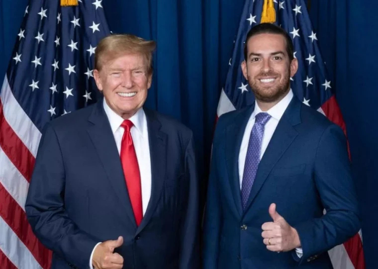 trump e daniel perez embaixador