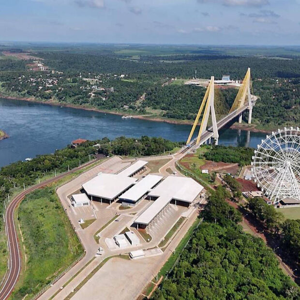inaugurada em 2025, ponte que liga brasil ao paraguai só recebe caminhões vazios e à noite