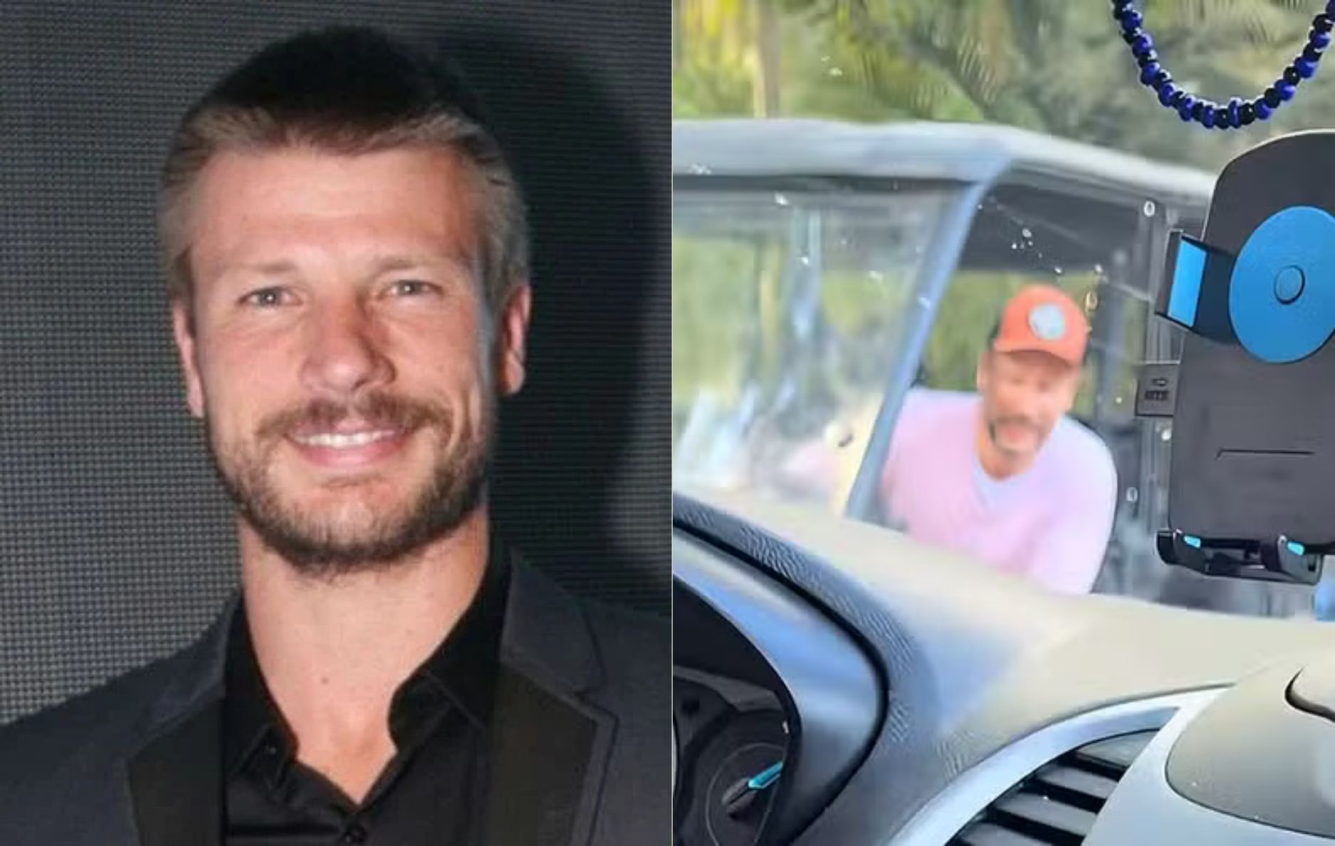 Jade atolou o carro, foi salva por Rodrigo Hilbert e ainda chamou o galã de Tiago Leifert. O vídeo já virou um dos assuntos mais comentados da internet.
