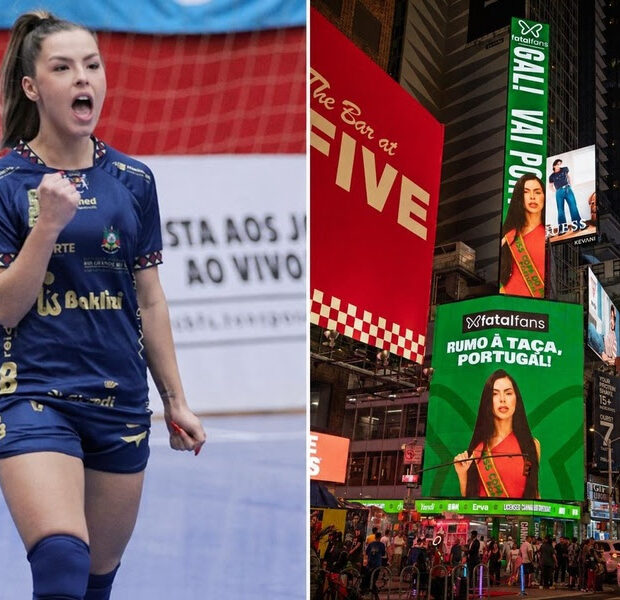Da expulsão das quadras para um painel na Times Square. Marcela Soares virou rosto de uma campanha internacional durante a Copa do Mundo e voltou ao centro das discussões. A virada de jogo deu o que falar.