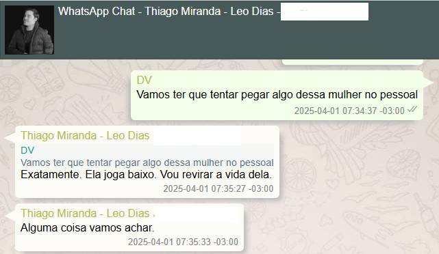 revirar a vida dela
