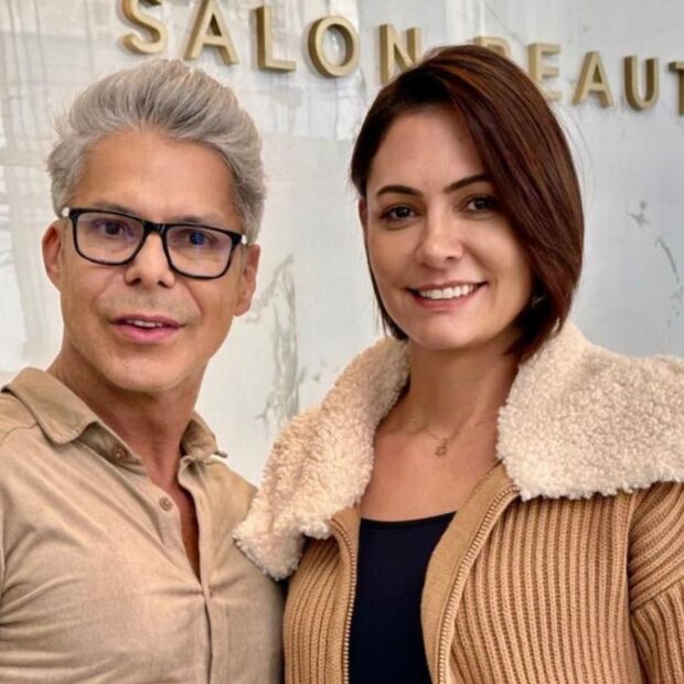 Do salão para a política. Ro Siqueira, conhecido por cuidar dos cabelos de Michelle Bolsonaro, anunciou que disputará uma vaga na Câmara dos Deputados