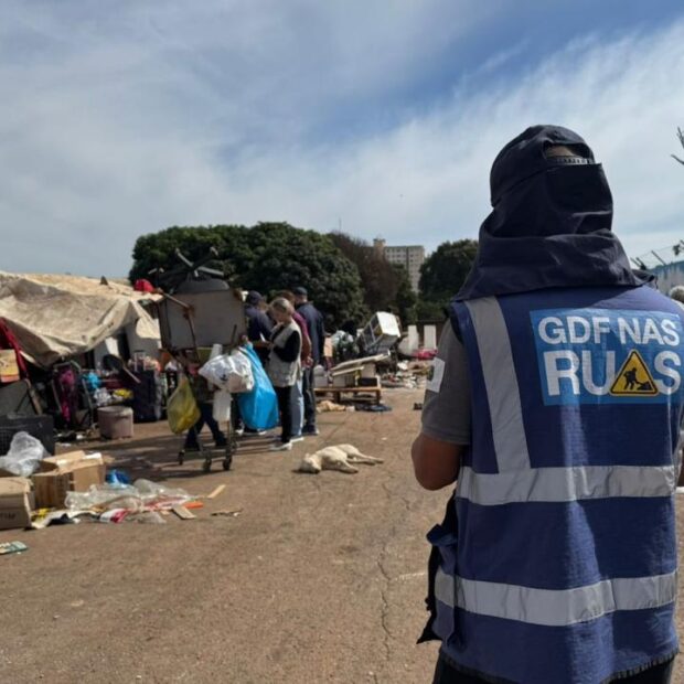 ação de acolhimento à população de rua