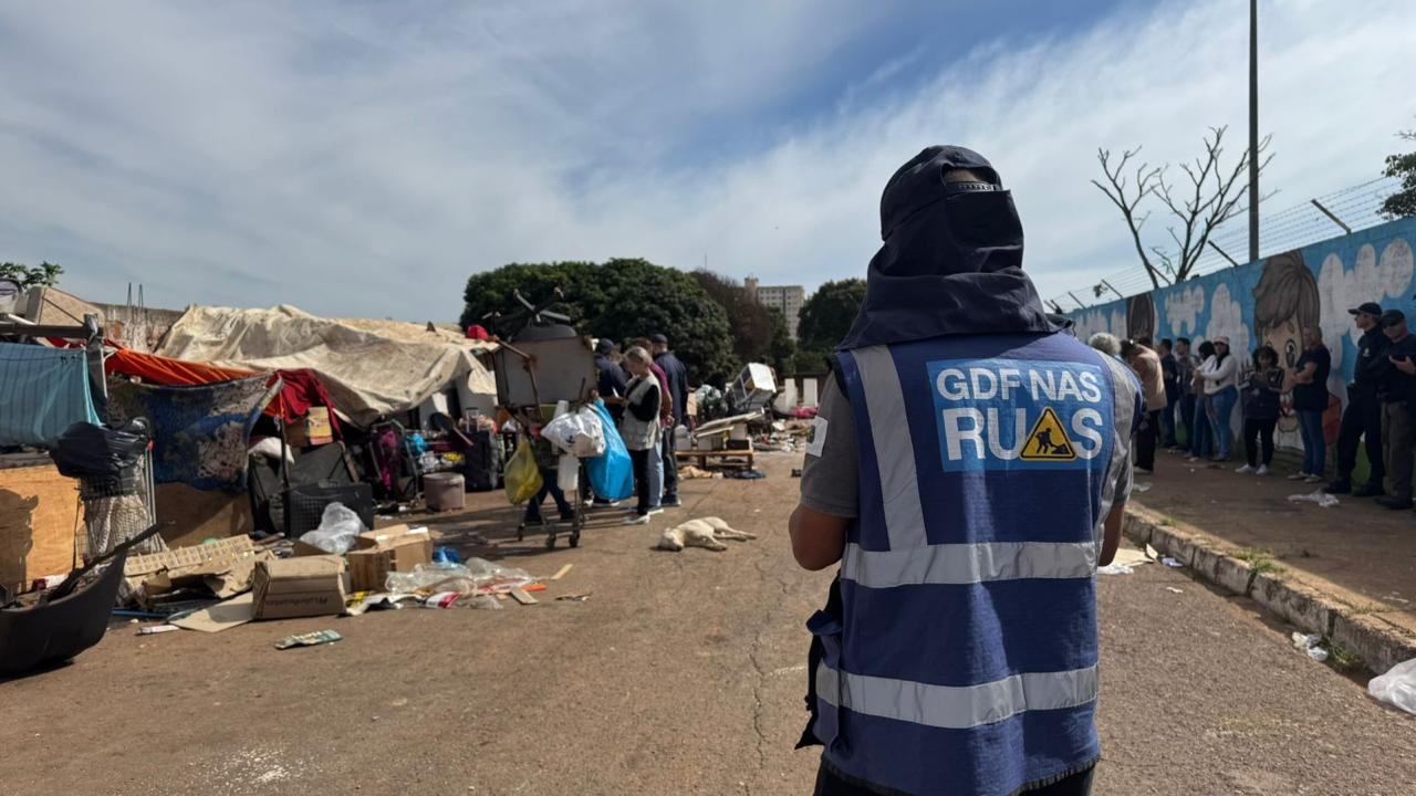ação de acolhimento à população de rua