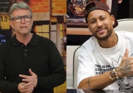 Neto ironizou o suposto choro de Neymar após o jogo da Seleção Brasileira e ainda citou o relógio de US$ 1 milhão do craque. A fala repercutiu nas redes.